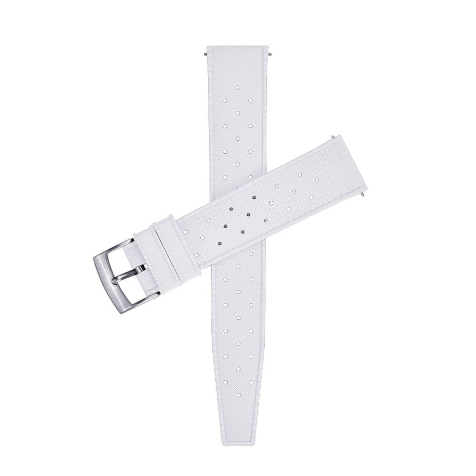 Strap Monster TROPICAL FKM+ Watch Strap - White