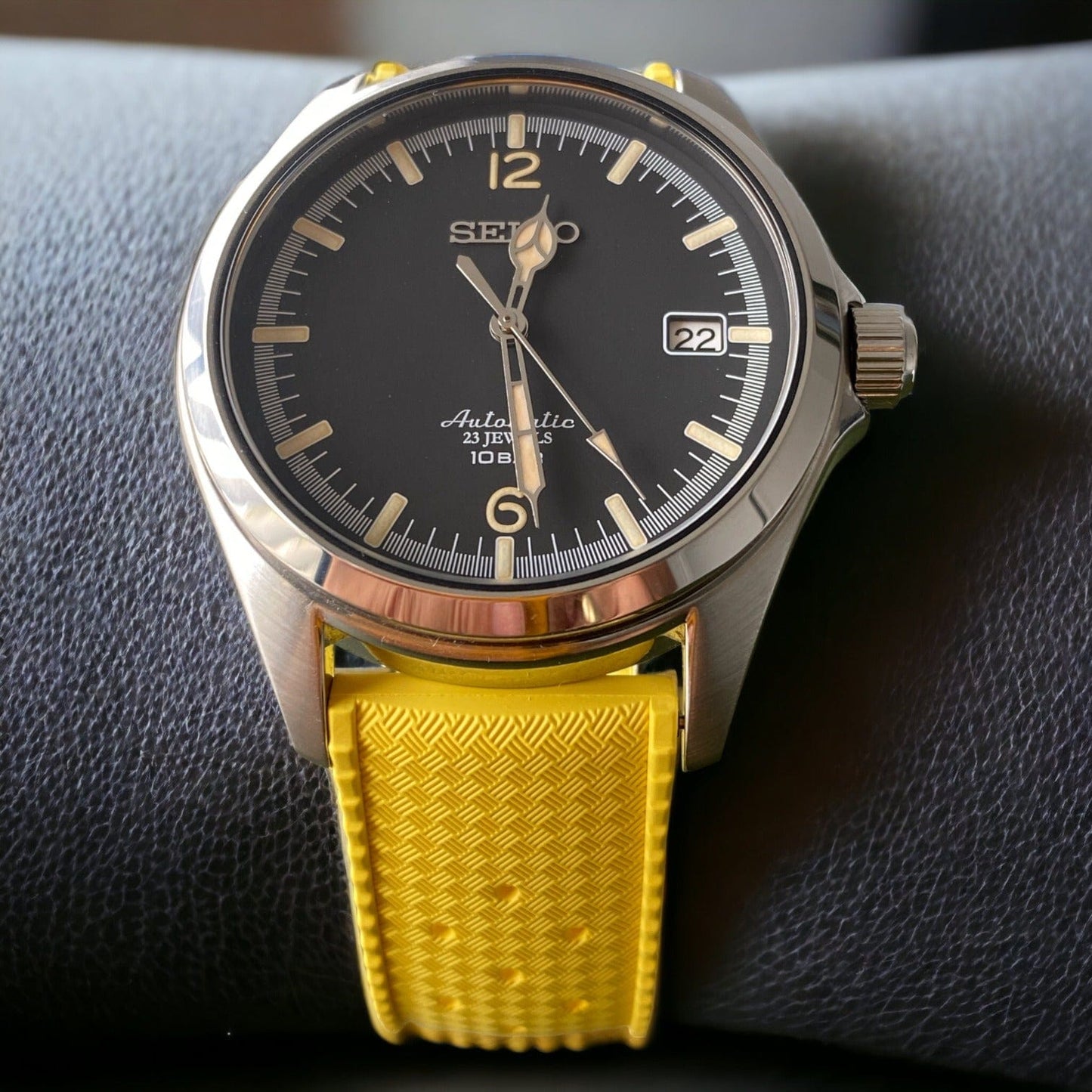 Strap Monster TROPICAL FKM+ Watch Strap - Yellow